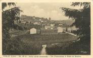 42 Loire CPA FRANCE 42 "Violay, Vue panoramique et Route de Bussière"