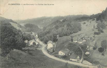 CPA FRANCE 88 " Plombières, La Vallée des Scieries"