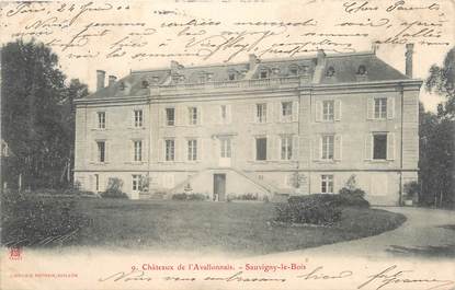 CPA FRANCE 89 " Sauvigny le Bois, Le Château"