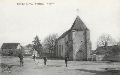 / CPA FRANCE 18 "Groizes l'église"