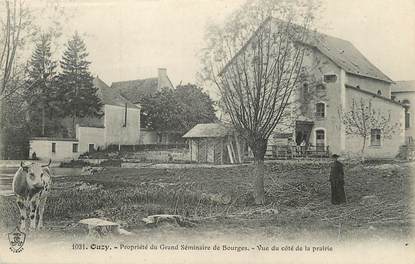 / CPA FRANCE 18 "Ouzy, propriété du grand séminaire de Bourges"