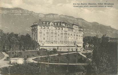 CPA FRANCE 73 " Aix les Bains, Hôtel Mirabeau"