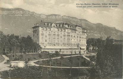 CPA FRANCE 73 " Aix les Bains, Hôtel Mirabeau"