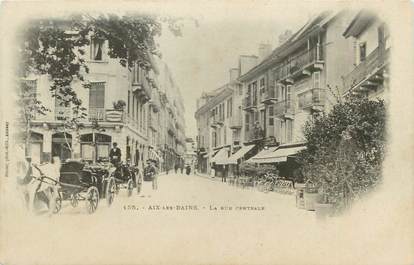 CPA FRANCE 73 " Aix les Bains, La Rue Centrale"