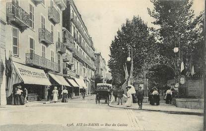 CPA FRANCE 73 " Aix les Bains, Rue du Casino"