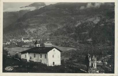 CPSM FRANCE 73 " Aime, La Chapelle St Sigismond et la Tour Romaine"