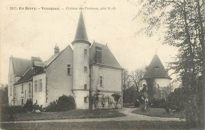/ CPA FRANCE 18 "Veaugues, château des Porteaux"