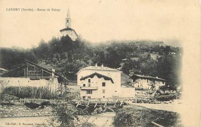 CPA FRANCE 73 "Landry, Route de Peisey"