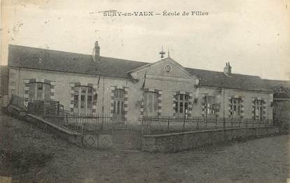 / CPA FRANCE 18 "Sury en Vaux, école de filles"