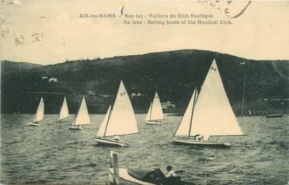 CPA FRANCE 73 " Aix les Bains, Le Lac"