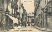 73 Savoie CPA FRANCE 73 " Aix les Bains, La Rue des Bains"