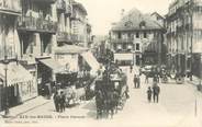 73 Savoie CPA FRANCE 73 " Aix les Bains, La Place Carnot"