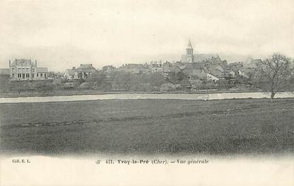 / CPA FRANCE 18 "Yvoy le pré, vue générale"