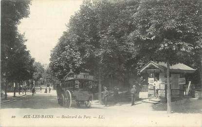 CPA FRANCE 73 " Aix les Bains, Boulevard du Parc"