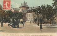 73 Savoie CPA FRANCE 73 " Aix les Bains, Place des Bains et l'Hôtel de Ville"