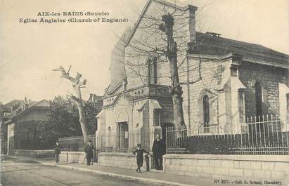 CPA FRANCE 73 " Aix les Bains, Eglise Anglaise"