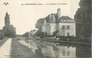 18 Cher / CPA FRANCE 18 "Marmagne, le château et le canal"