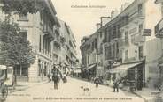 73 Savoie CPA FRANCE 73 " Aix les Bains, Rue Centrale et Place du Revard"