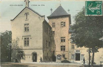 CPA FRANCE 73 " Aix les Bains, L'Hôtel de Ville"