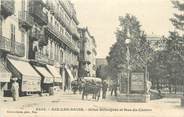 73 Savoie CPA FRANCE 73 " Aix les Bains, Hôtel Métropole et Rue du Casino"