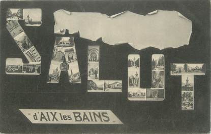 CPA FRANCE 73 " Aix les Bains, Vues"