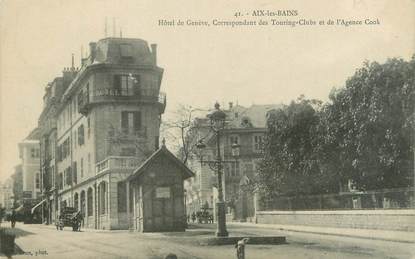 CPA FRANCE 73 " Aix les Bains, Hôtel de Genève"