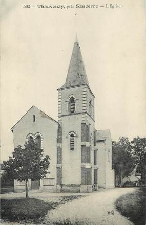 / CPA FRANCE 18 "Thauvenay près Sancerre, l'église"