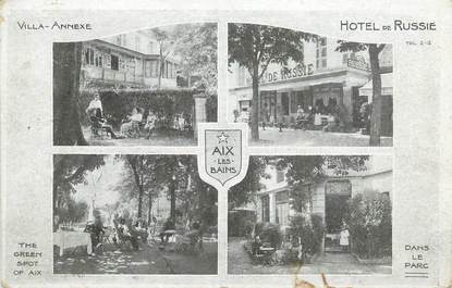 CPA FRANCE 73 " Aix les Bains, Hôtel de Russie"