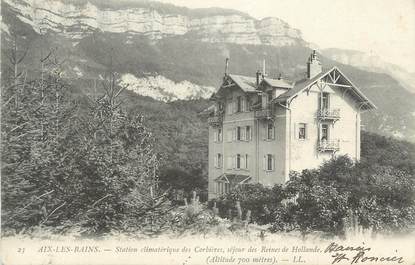 CPA FRANCE 73 " Aix les Bains, Les Corbières"