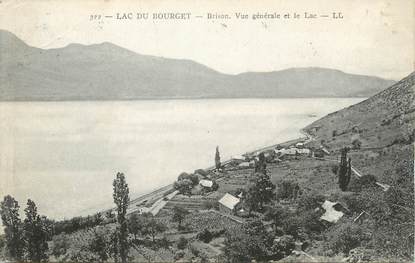 CPA FRANCE 73 " Brison, Vue générale et le Lac du Bourget"