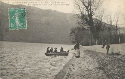 CPA FRANCE 73 " St Innocent, La Pointe de l'Ane, le Lac du Bourget"