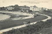 29 Finistere / CPA FRANCE 29 "Tregastel Primel, le grand hôtel de Primel et la route de Plougasnou"