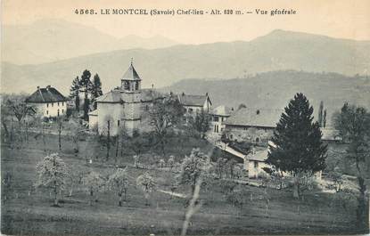 CPA FRANCE 73 "Le Montcel, Vue générale"