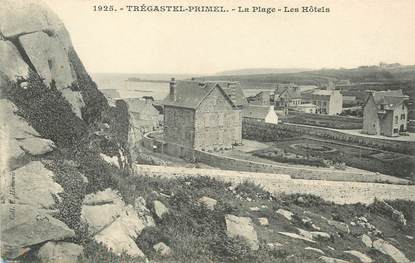 / CPA FRANCE 29 "Tregastel Primel, la plage, les hôtels"