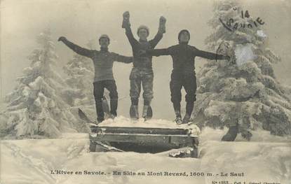 CPA FRANCE 73 " Le Mont Revard" / SKI