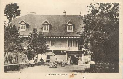 CPA FRANCE 73 " Trévignin, Une villa"