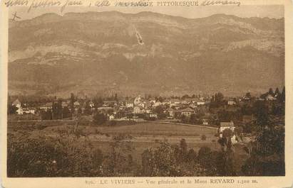 CPA FRANCE 73 " Le Viviers, Vue générale et le Mont Revard"