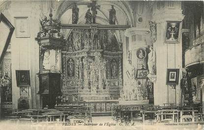 CPA FRANCE 73 "Peisey, Intérieur de l'église"