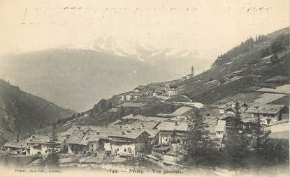 CPA FRANCE 73 "Peisey , Vue générale"