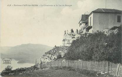 CPA FRANCE 73 La Chambotte, Le Lac du Bourget"