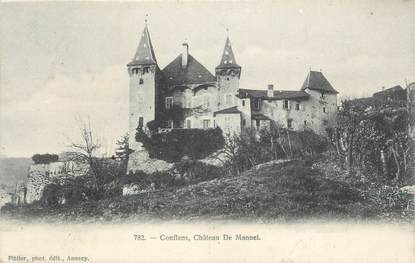 CPA FRANCE 73 "Conflans, Château de Manuel"