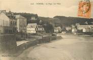 29 Finistere / CPA FRANCE 29 "Tréboul, la plage, les villas"