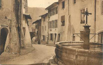 CPA FRANCE 73 "Conflans, Fontaine et grande rue"