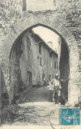 CPA FRANCE 73 " Conflans, Porte des anciens remparts"