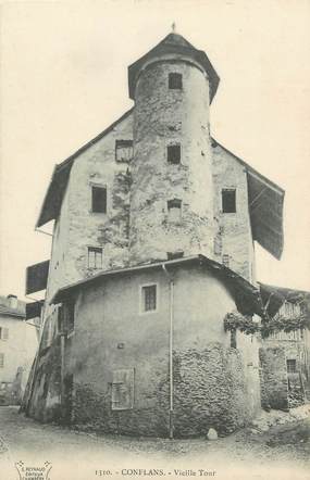 CPA FRANCE 73 " Conflans, Vieille tour"