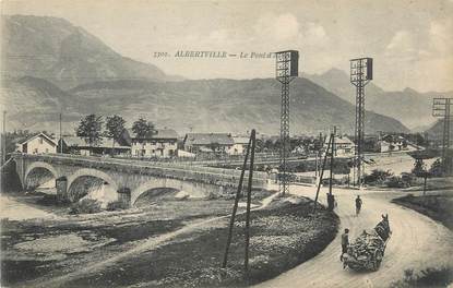 CPA FRANCE 73 " Albertville, Le Pont d'Arly"