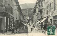 73 Savoie CPA FRANCE 73 " Albertville, Rue Gambetta et l'église"