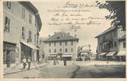 73 Savoie CPA FRANCE 73 " Albertville, Place Charles Albert et Route de Beaufort"