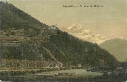 CPA FRANCE 73 " Albertville, Palus et le Charvin"
