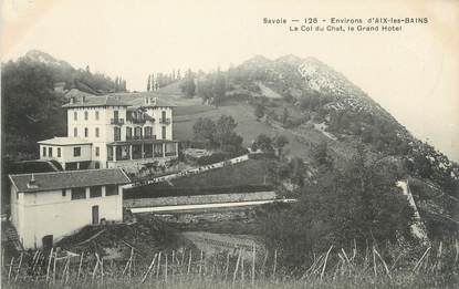 CPA FRANCE 73 " Le Col du Chat, Le Grand Hôtel"